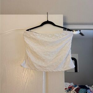 Strapless Textured Tube Top